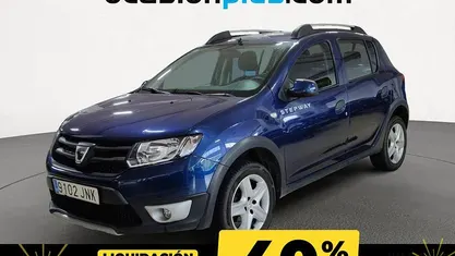 Azul Usado 2016 Dacia Sandero Stepway Utilitario | 9621 € (Precio justo)