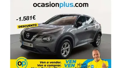 Usado Nissan Juke N-Connecta 114 CV (83 kW) 2022 Gris SUV