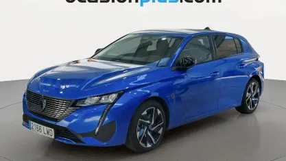Usado Peugeot 308 Allure 131 CV (96 kW) 2022 Azul Utilitario