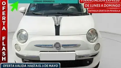 Brugt Fiat 500 Lounge 69 HK (50 kW) 2012 Hvid Hatchback