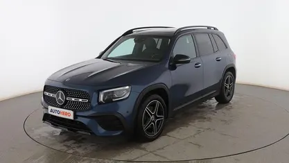 Usado Mercedes GLB200 AMG line 163 CV (119 kW) 2020 Azul SUV