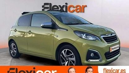 Begagnad Peugeot 108 Allure 72 HK (52 kW) 2020 Grön Halvkombi