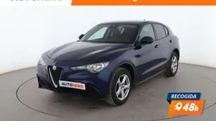 Azul Usado 2018 Alfa Romeo Stelvio Super SUV | 22.199 € (Buen precio)
