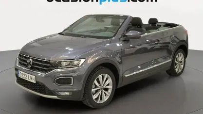 Usado VW T-Roc Cabriolet Style 150 CV (110 kW) 2021 Gris Descapotable
