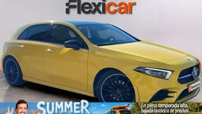 Usado Mercedes A200 150 CV (110 kW) 2021 Amarillo Berlina