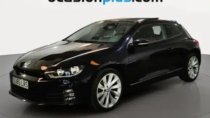 Usado VW Scirocco R-line 125 CV (91 kW) 2018 Negro Coupe