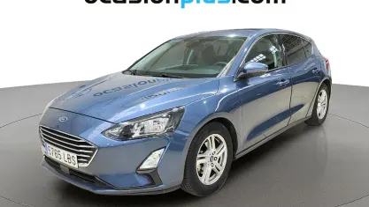 Usado Ford Focus Trend 125 CV (91 kW) 2019 Azul Utilitario