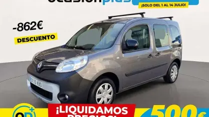 Usado Renault Kangoo 90 CV (66 kW) 2017 Gris Monovolumen