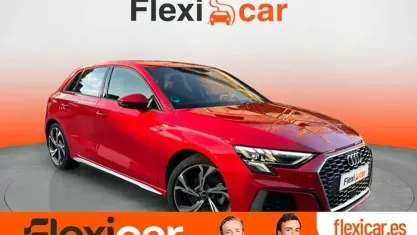 Usado Audi A3 S-Line 150 CV (110 kW) 2021 Rojo Berlina
