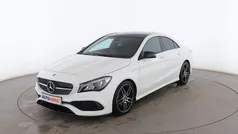 Blanco Usado 2018 Mercedes CLA180 AMG line Berlina | 23.799 € (Precio justo)