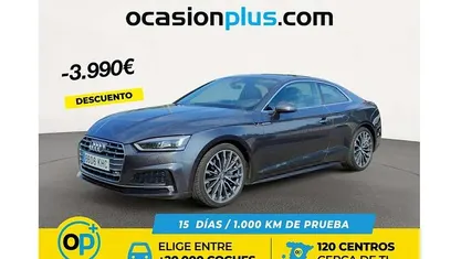 Gris Usado 2018 Audi A5 S-Line Coupe | 24.910 € (Precio justo)