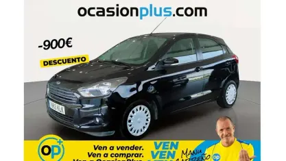 Usado Ford Ka Plus 70 CV (51 kW) 2018 Negro Utilitario