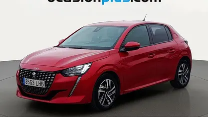 Usado Peugeot 208 Allure 102 CV (75 kW) 2020 Rojo Utilitario