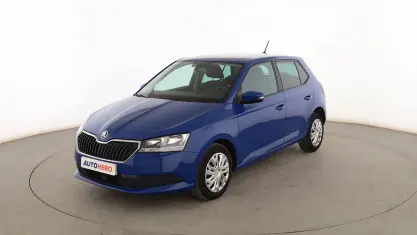 Usado Skoda Fabia Ambition 95 CV (69 kW) 2020 Azul Utilitario