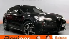 Negro Usado 2022 Alfa Romeo Stelvio Sprint SUV | 28.990 € (Precio justo)