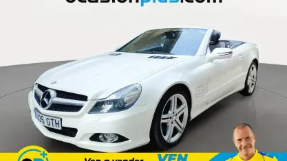 Usado Mercedes SL350 315 CV (231 kW) 2010 Blanco Descapotable