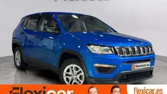 Azul Usado 2020 Jeep Compass Limited SUV | 15.990 € (Super precio)