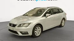 Gris plata Usado 2017 Seat Leon ST Reference Familiar | 11.850 € (Precio justo)