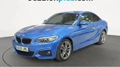 Azul Usado 2017 BMW 218 Coupe | 19.628 € (Precio justo)