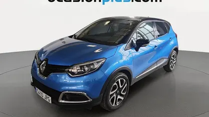 Usado Renault Captur Zen 90 CV (66 kW) 2016 Azul SUV
