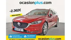 Rojo Usado 2023 Mazda 6 Exclusive-Line Familiar | 21.319 € (Buen precio)