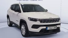 Blanco Usado 2022 Jeep Compass Longitude SUV | 20.710 € (Precio justo)