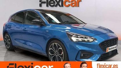 Brugt Ford Focus ST-Line 125 HK (91 kW) 2019 Blå Hatchback