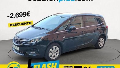 Usado Opel Zafira Selective 120 CV (88 kW) 2017 Negro Monovolumen