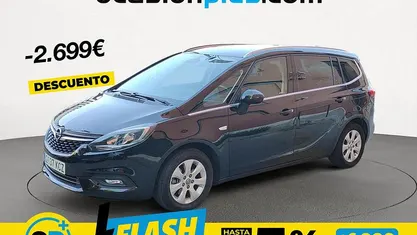 Usado Opel Zafira Selective 120 CV (88 kW) 2017 Negro Monovolumen