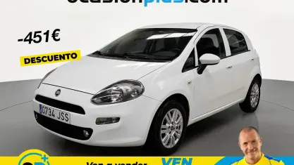 Usado Fiat Punto Easy 77 CV (56 kW) 2016 Blanco Utilitario