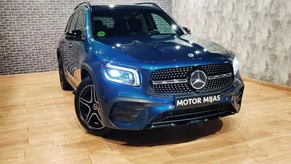 Usado Mercedes GLB200 150 CV (110 kW) 2022 Azul SUV