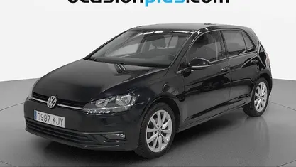 Usado VW Golf VII Business 110 CV (80 kW) 2018 Negro Utilitario