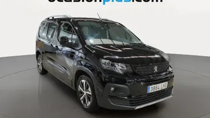 Usado Peugeot Rifter GT-line 131 CV (96 kW) 2020 Negro Monovolumen