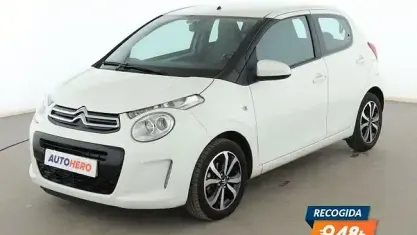 Usado Citroën C1 PureTech 82 CV (60 kW) 2018 Blanco Utilitario