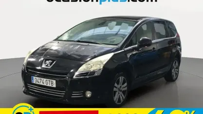Usado Peugeot 5008 Sport 150 CV (110 kW) 2010 Negro Monovolumen