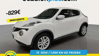 Blanco Usado 2016 Nissan Juke Acenta SUV | 10.371 € (Precio justo)