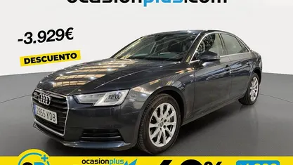 Usado Audi A4 Advanced 218 CV (160 kW) 2017 Gris / plata Berlina