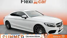 Blanco Usado 2017 Mercedes C220 Coupe | 26.780 € (Precio justo)