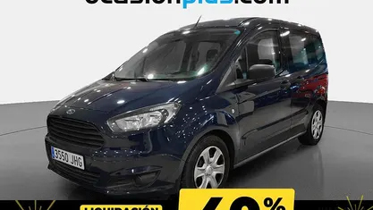 Azul Usado 2015 Ford Tourneo Courier Ambiente Monovolumen | 12.028 € (Precio justo)
