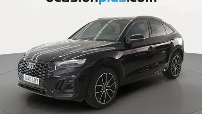 Usado Audi Q5 Sportback S-Line 204 CV (150 kW) 2021 Negro SUV