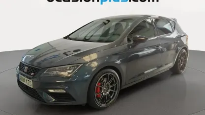Usado Seat Leon FR 190 CV (139 kW) 2019 Gris Utilitario