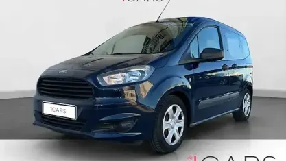 Gebraucht Ford Tourneo Courier Ambiente 100 PS (73 kW) 2018 Blau Van / Kleinbus
