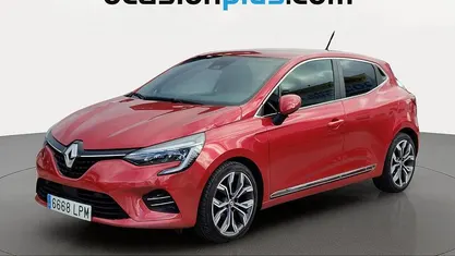 Usado Renault Clio V Zen 116 CV (85 kW) 2021 Rojo Utilitario