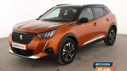 Usado Peugeot 2008 GT-line 131 CV (96 kW) 2020 Naranja SUV