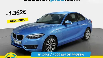 Azul Usado 2017 BMW 218 Coupe | 17.028 € (Super precio)