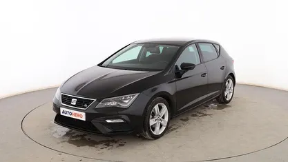 Usado Seat Leon FR 150 CV (110 kW) 2017 Negro Berlina