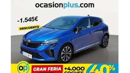 Usado Renault Clio Techno 91 CV (66 kW) 2025 Azul Utilitario