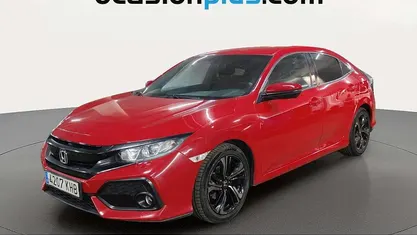 Usado Honda Civic Elegance 129 CV (94 kW) 2018 Rojo Berlina
