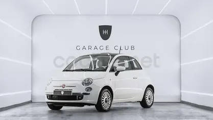 Usado Fiat 500 Lounge 69 CV (50 kW) 2013 Blanco Berlina