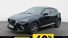 Negro Usado 2015 Mazda CX-3 Luxury SUV | 13.200 € (Precio justo)